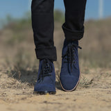 Styled On-Foot Perspective Demonstrating Ankle Fit & Silhouette on Model