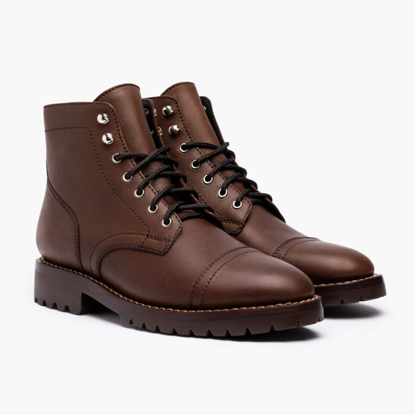 Captain StormKing® Whiskey Leather Boots