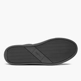 High-Traction Rubber Outsole & Lug Tread Pattern on Court Smoke Leather Sneakers