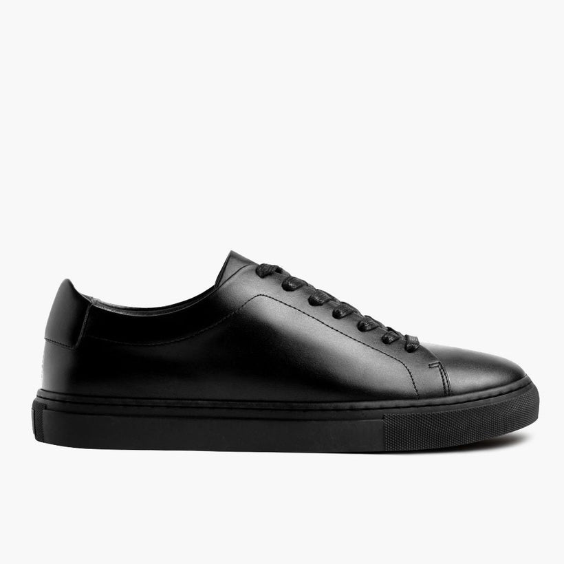 Women's Encore Jet Black Leather Sneakers