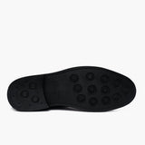 High-Traction Rubber Outsole & Lug Tread Pattern on Scout Ash Leather Boots For Men
