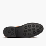 High-Traction Rubber Outsole & Lug Tread Pattern on Duke Honey Suede Leather Boots