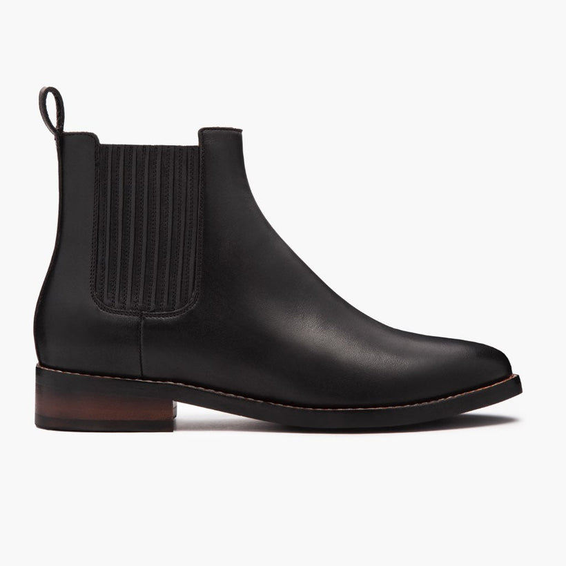 Dreamer Black Leather Boots