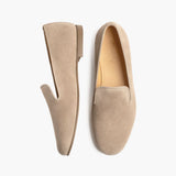 Eden Latte Leather Boots - Reinforced Heel Counter & Precision Double-Row Stitching Detail