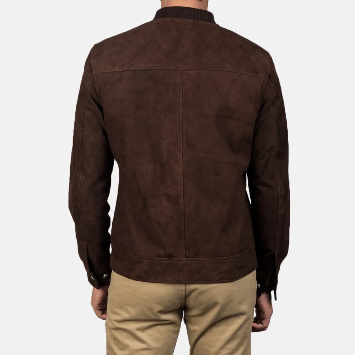 Blain Brown Bomber Jacket – alternate product view 5