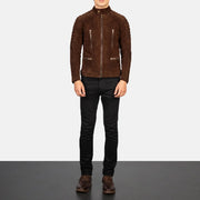 Damian Leather Biker Jacket – alternate product view 3