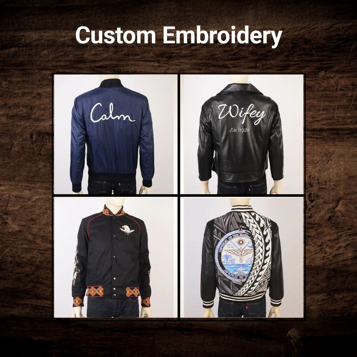 Design Your Own Leather Jacket – alternate product view 10