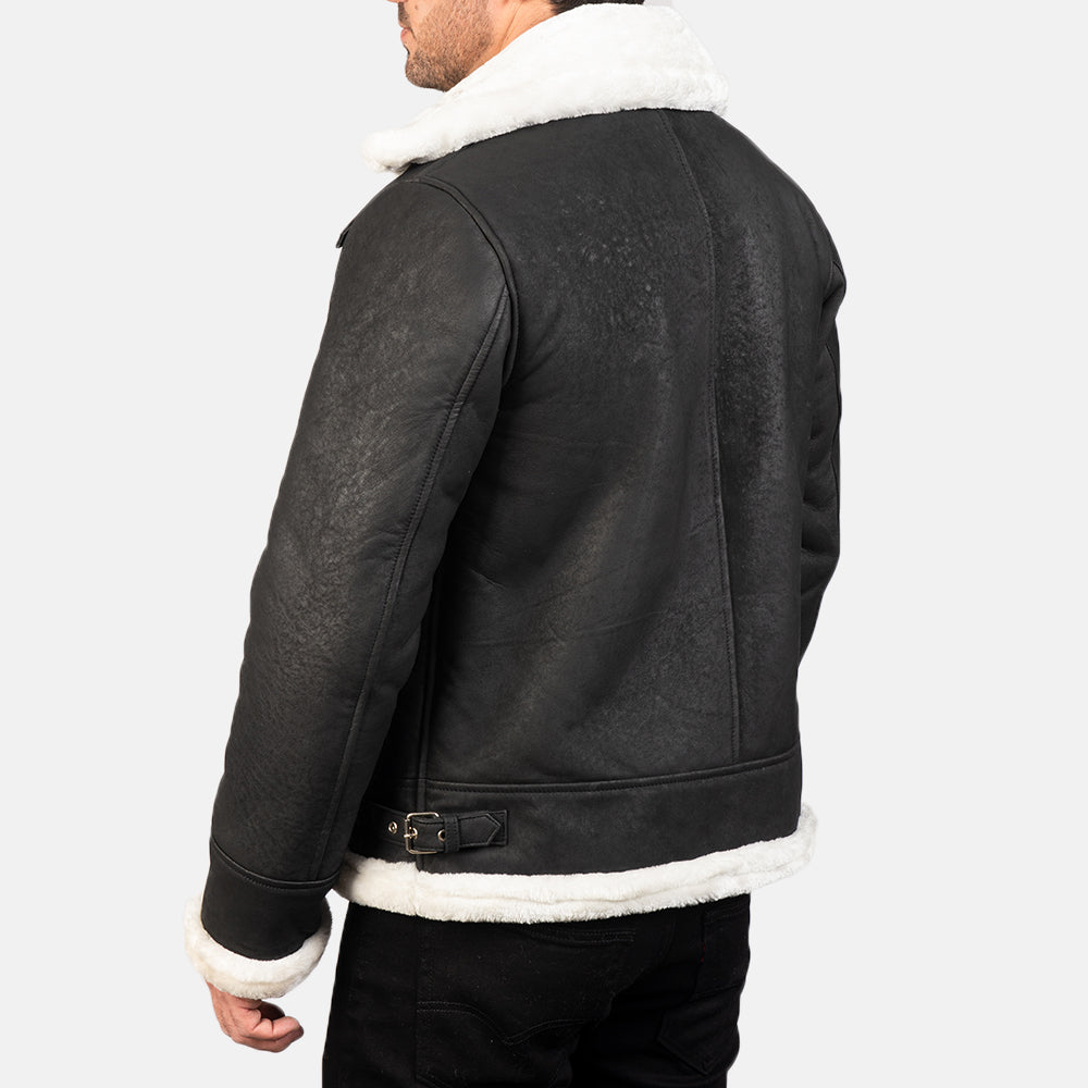 
Francis B-3 Black Bomber Jacket – alternate product view 5