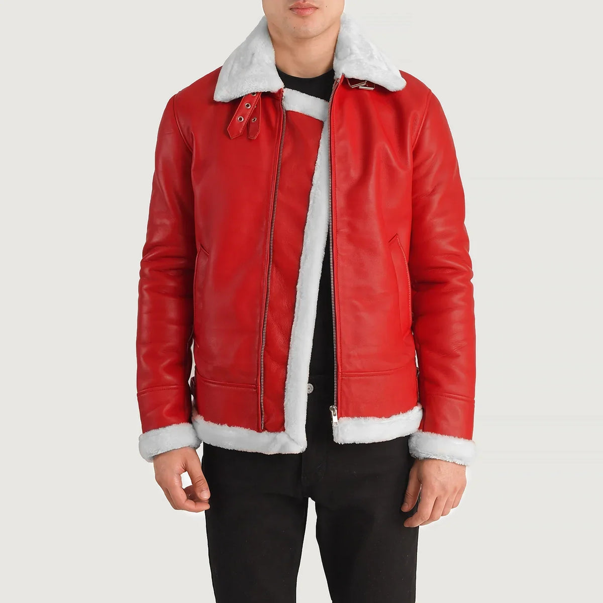 
Francis B-3 Black Bomber Jacket – alternate product view 1