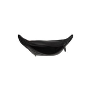 
Brana Full-Grain Leather Belt Bag - Structured Side Profile Showing Gusset Depth & Expansion Capacity
