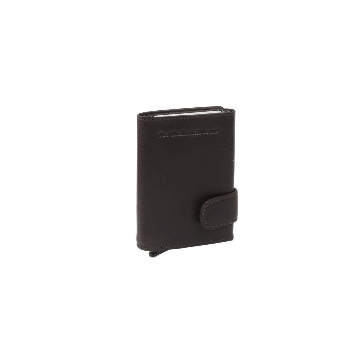 
Brown Leather Card Holder Leicester, detail view 6