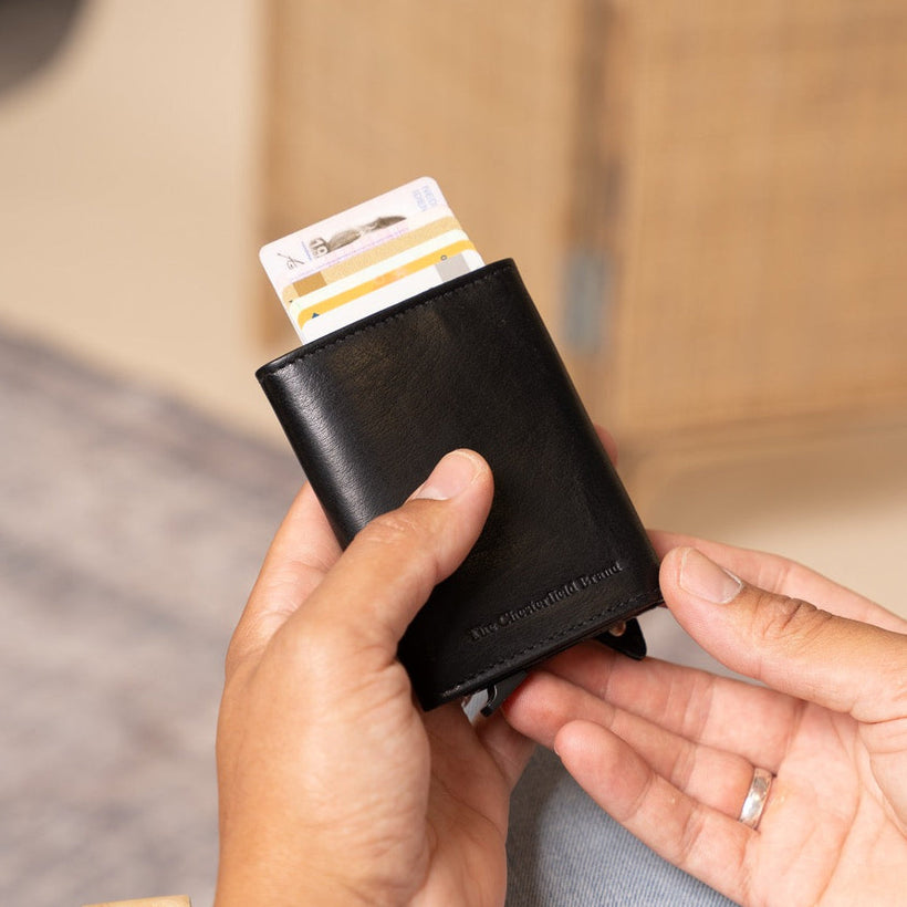 Paris Full-Grain Leather Card Holder