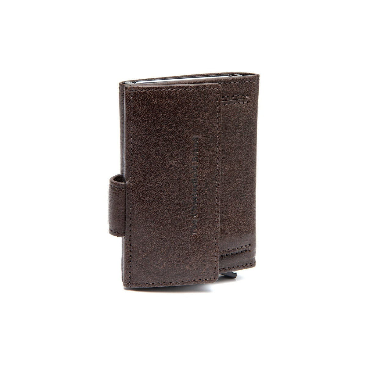 100% Full-Grain Wax Pull-Up 100% Full-Grain Leather Grain Texture &amp; Handcrafted Patina Detail
