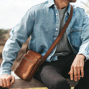Birmingham Full-Grain Leather Crossbody Bag – alternate product view 3