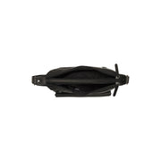 Solid Antique Brass Hardware &amp; Heavy-Duty Dual Zipper Detail on Bryson Full-Grain Leather Crossbody Bag