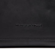 Classic 100% Full-Grain leather Bag - Rear Perspective Showing Reinforced Leather Straps &amp; Stitching