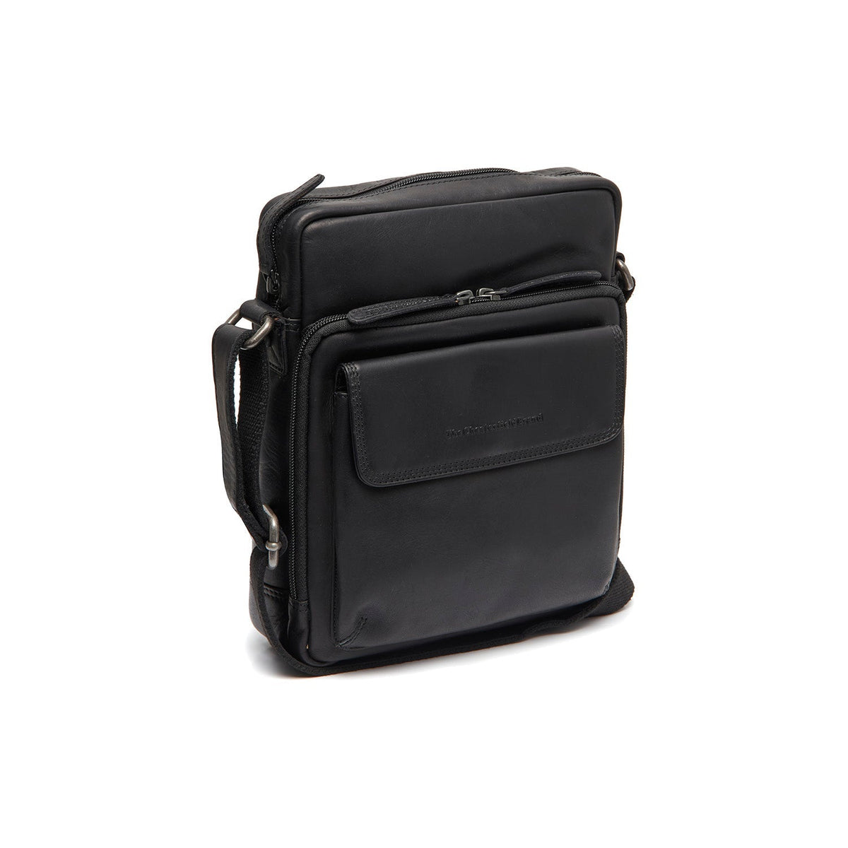 
Montira Full-Grain Leather Crossbody Bag in Classic 100% Full-Grain Leather - Full Exterior Front Profile View | Buy Online
