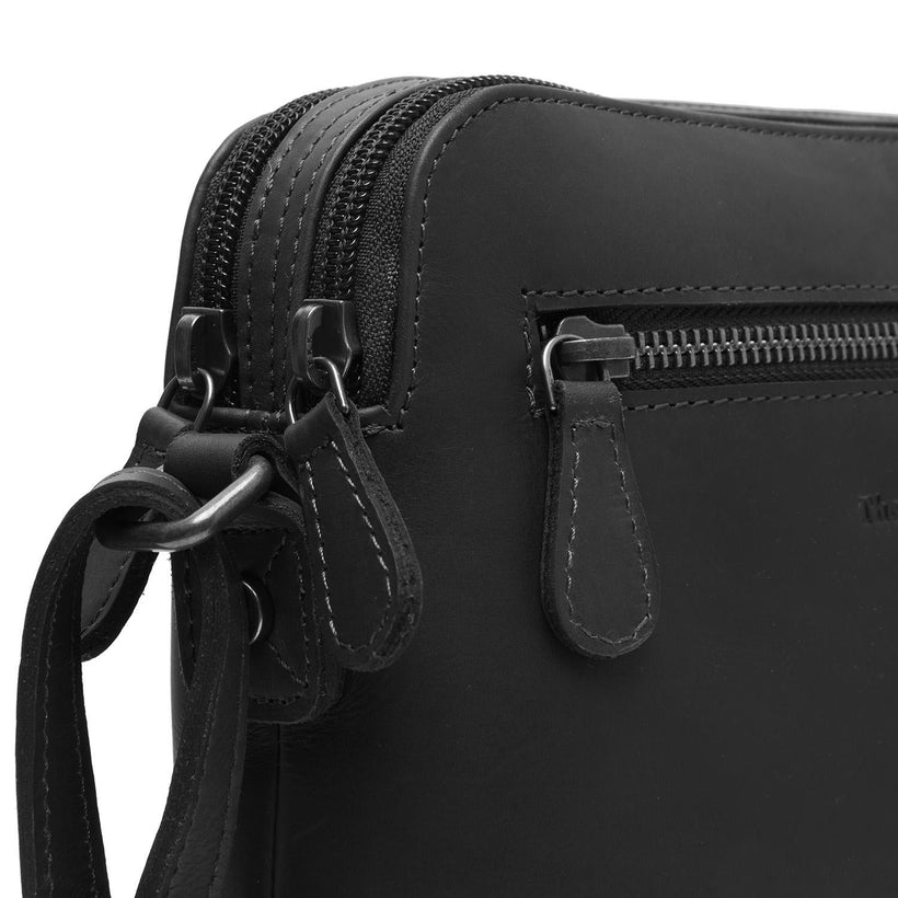 Nebraska Full-Grain Leather Crossbody Bag