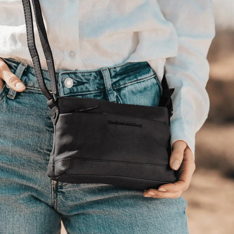 Salerno Full-Grain Leather Crossbody Bag