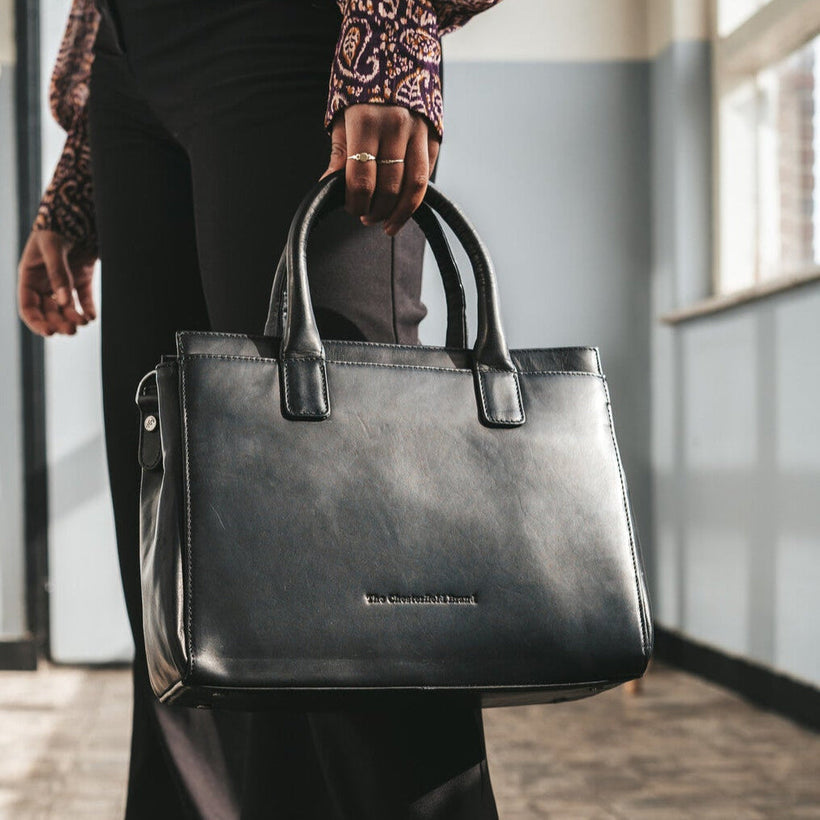 Garda Full-Grain Leather Handbag