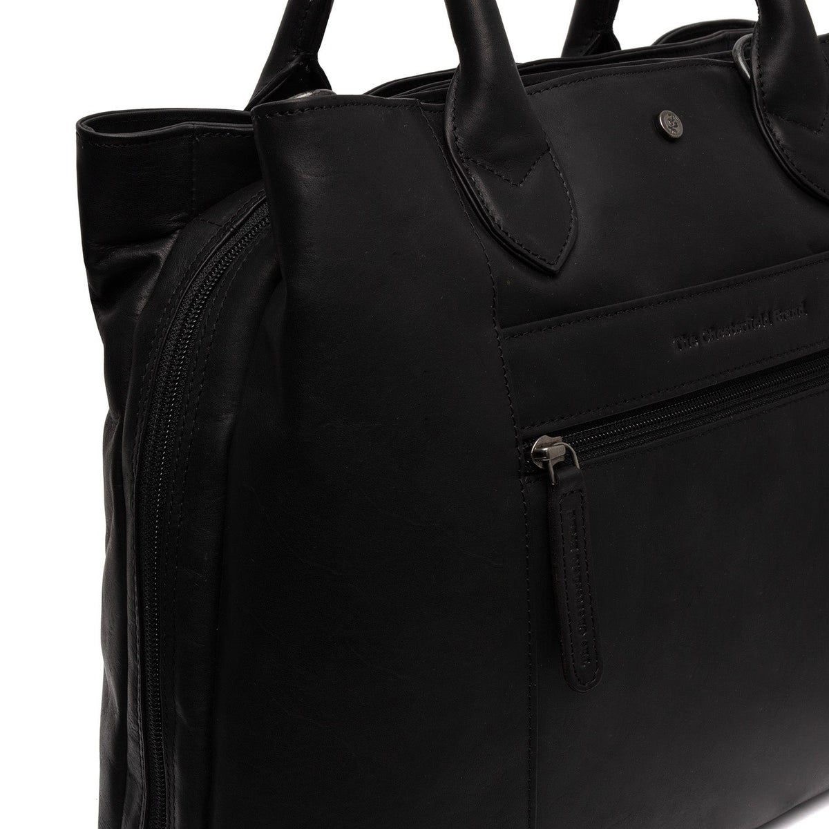 Interior View Showing Quilted Viscose Lining &amp; Dual Inside Utility Storage Pockets