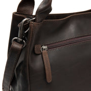 Tenara Full-Grain Leather Handbag – alternate product view 3