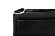 Oliver Full-Grain Leather Key Case - Lateral Side Profile View Showing Sleeve Cut &amp; Athletic Taper Fit