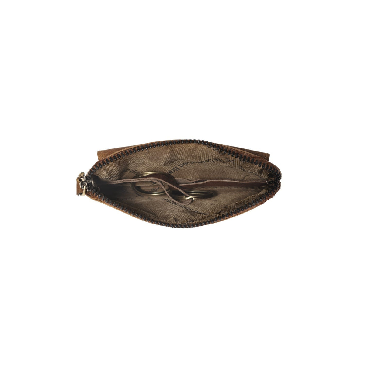 Oliver Full-Grain Leather Key Case – alternate product view 3