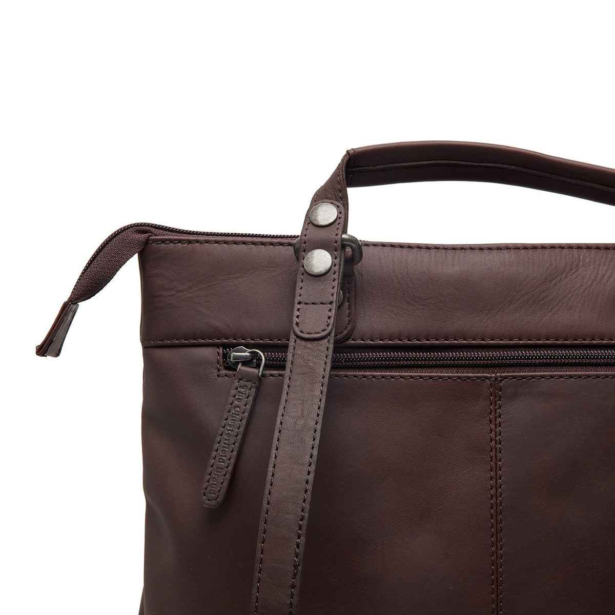 Caldero Full-Grain Leather Laptop Backpack – alternate product view 3