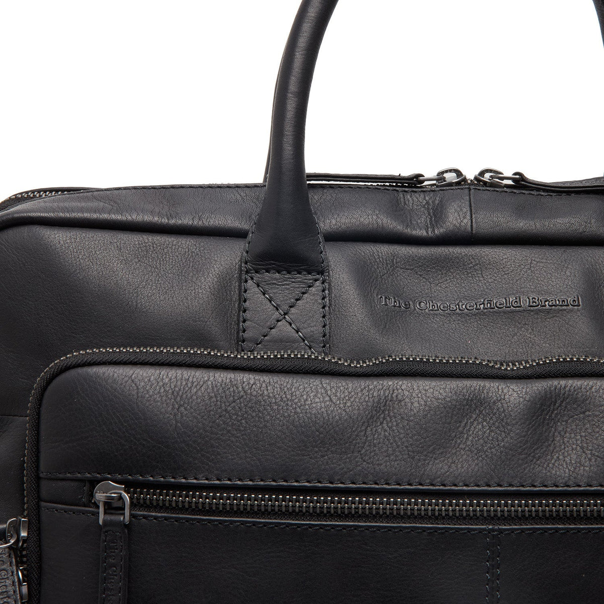 
Interior View Showing Dedicated Padded Laptop Sleeve & Multi-Compartment Organization