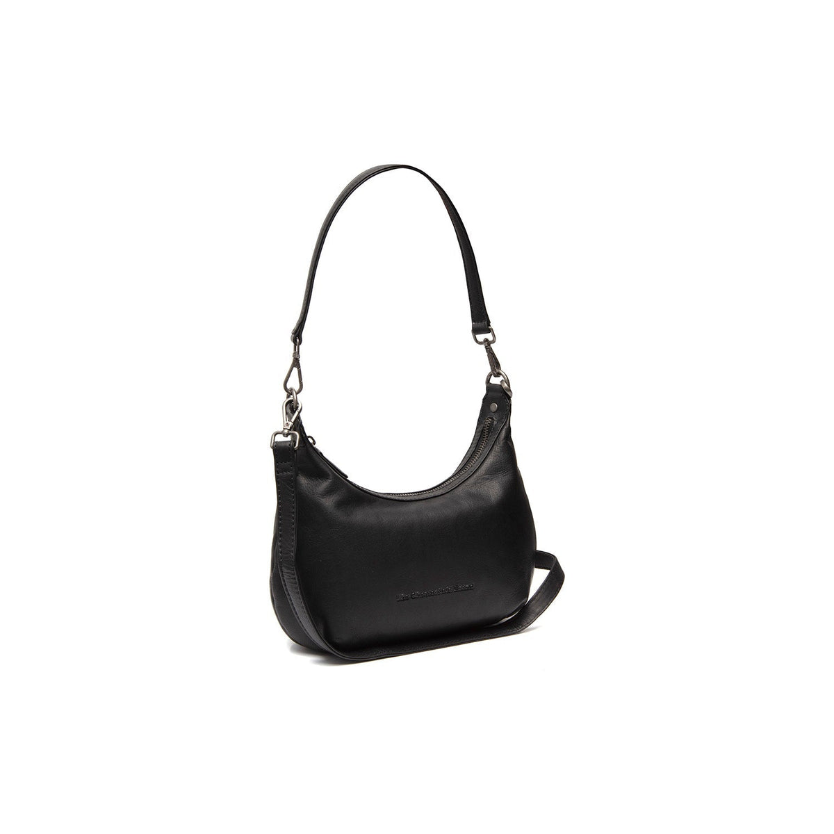 Nancy Full-Grain Leather Shoulder Bag in Classic 100% Full-Grain Leather - Full Exterior Front Profile View | Buy Online