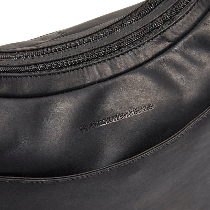 Olvia Full-Grain Leather Shoulder Bag