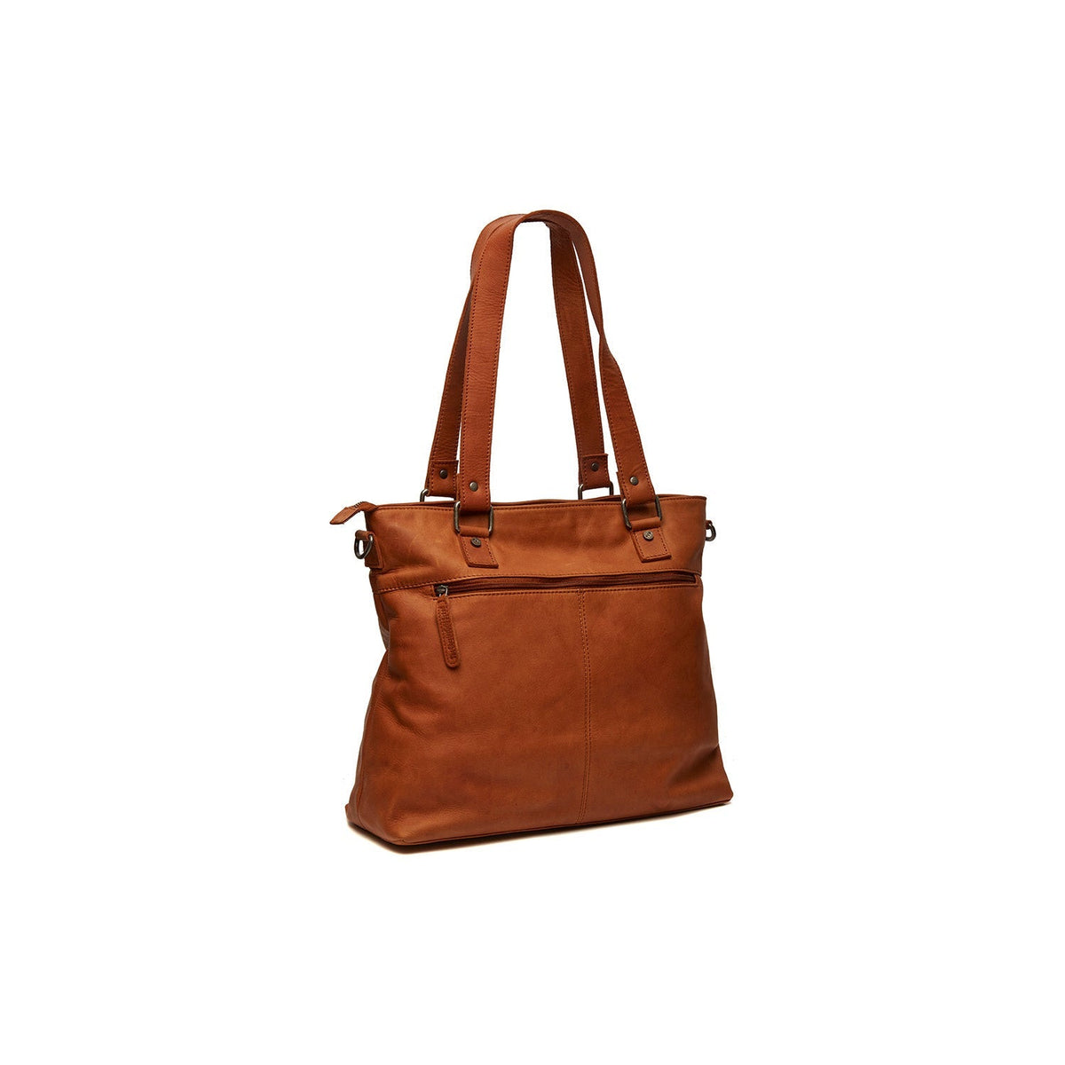 Reinforced Leather Base with Protective Metal Studs Detail