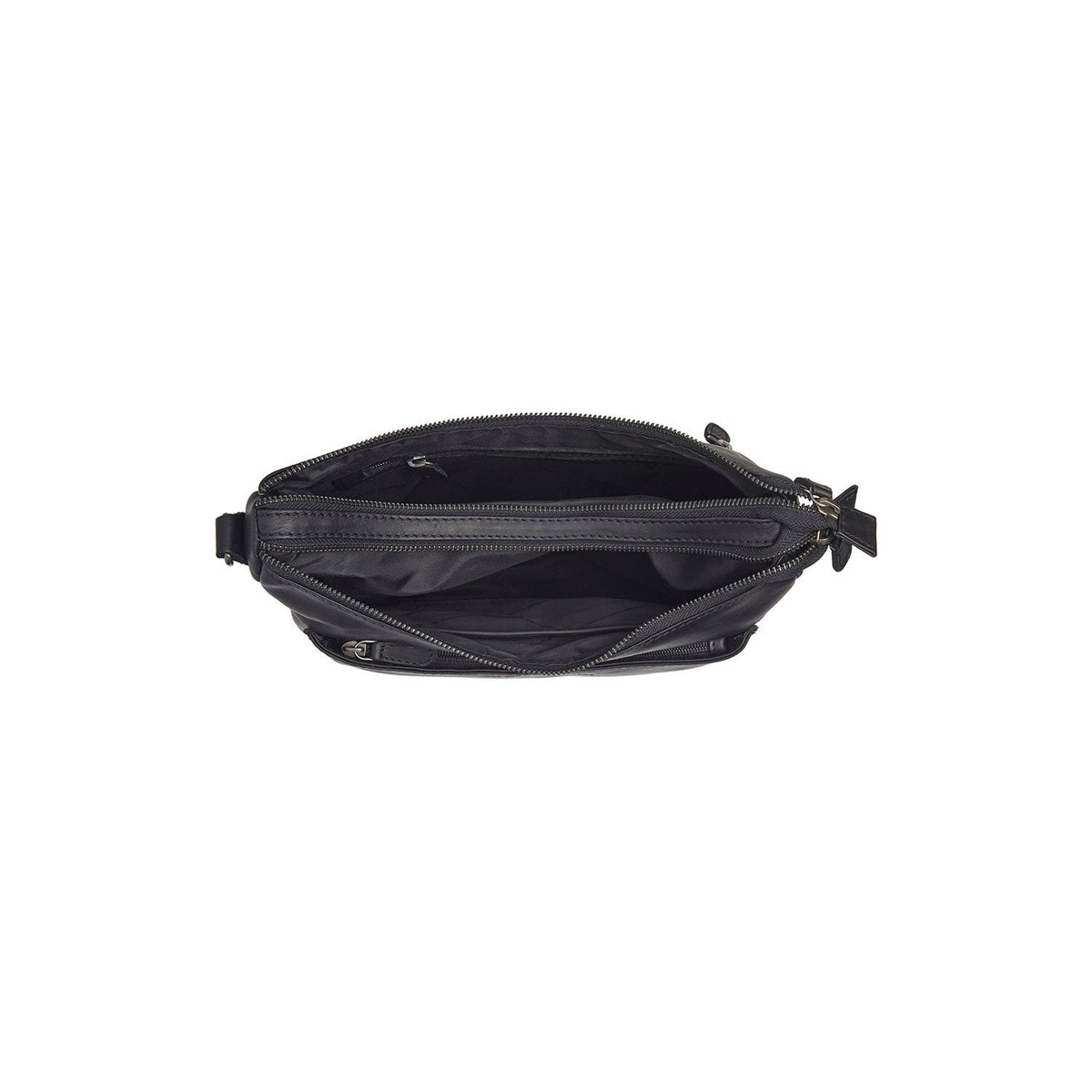 Interior View Showing Dedicated Padded Laptop Sleeve &amp; Multi-Compartment Organization