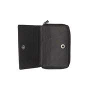 Osum Full-Grain Leather Wallet - Structured Side Profile Showing Gusset Depth &amp; Expansion Capacity