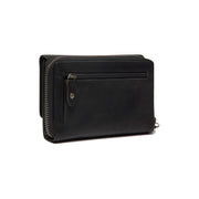 Rhodos Full-Grain Leather Wallet - Structured Side Profile Showing Gusset Depth &amp; Expansion Capacity