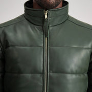 
Lucas Leather Bomber Jacket – alternate product view 6