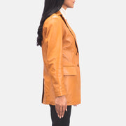 
Authentic Sheepskin Leather with Semi-aniline Finish Grain Texture & Heavy-Duty Seam Stitching Detail