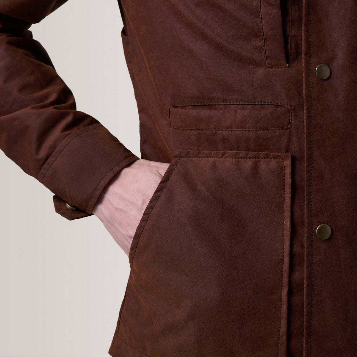 Interior View Showing Flannel &amp; Dual Inside Utility Storage Pockets