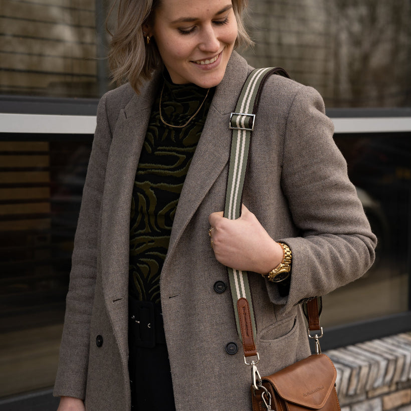 Green Shoulder Strap
