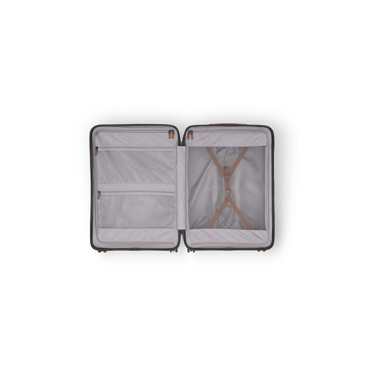 Urban Graphite Suitcase Set Front Pocket Zuna, detail view 7
