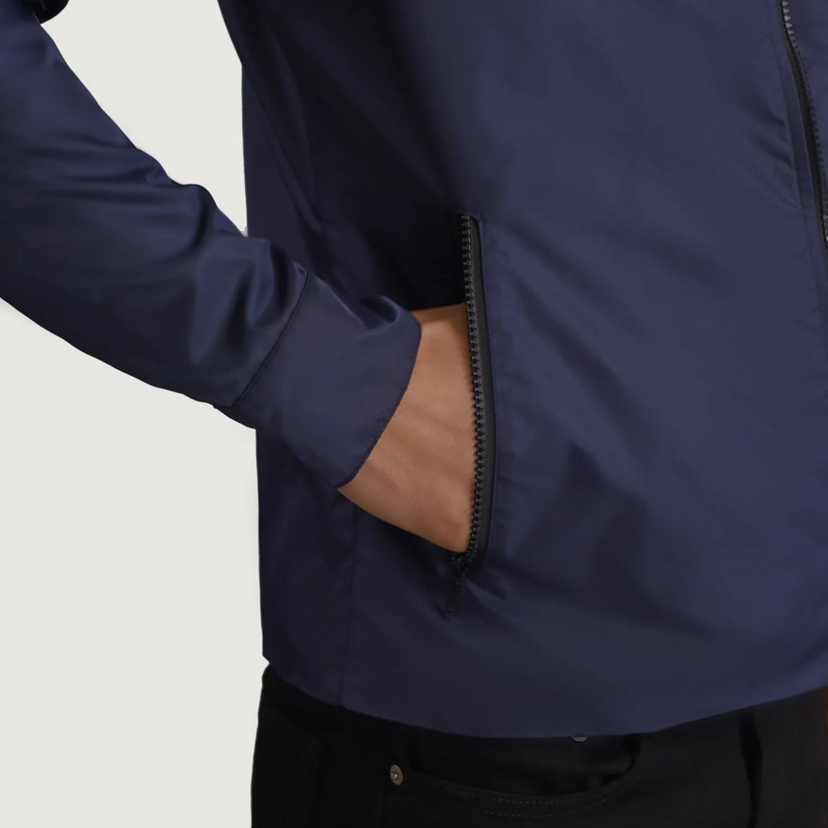 
Interior View Showing Quilted Viscose Lining & Dual Inside Utility Storage Pockets